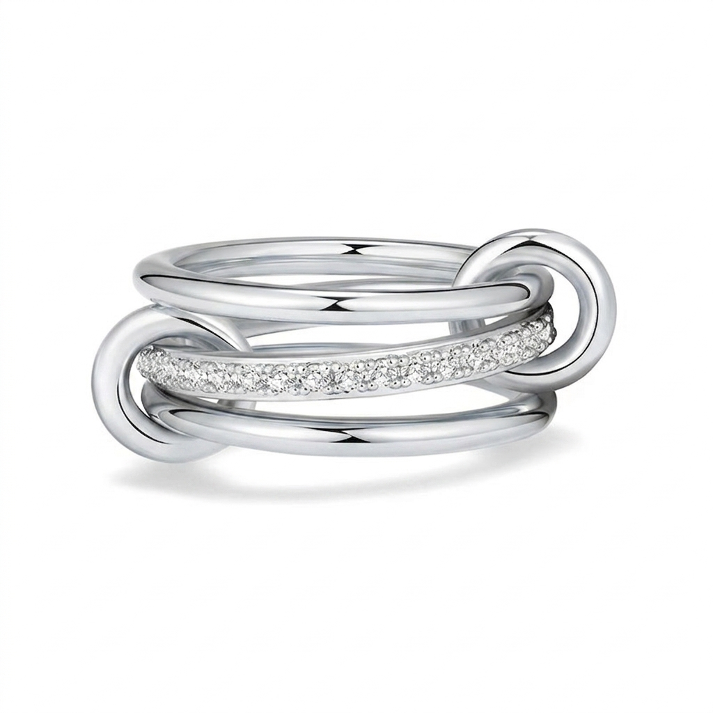 Silber Luna Ring